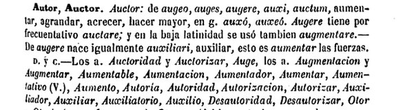 Diccionario etimológico de la lengua castellana, de Pedro Felipe Monlau, 1856